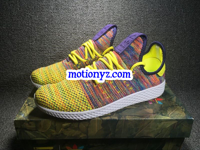 Adidas X Pharrell Williams Tennis Hu Yellow
